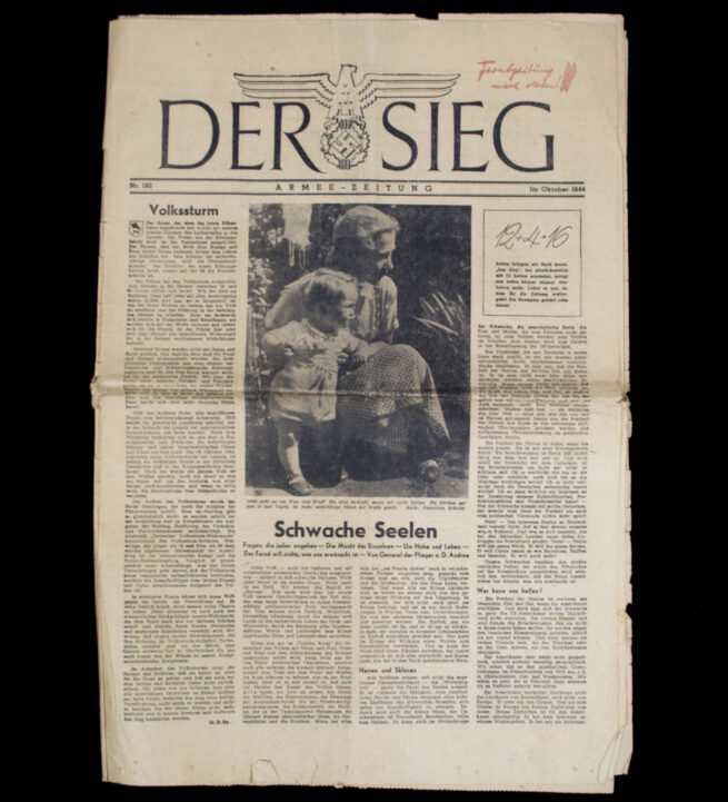 (Newspaper) Der Sieg - Armee-Zeitung (1944)