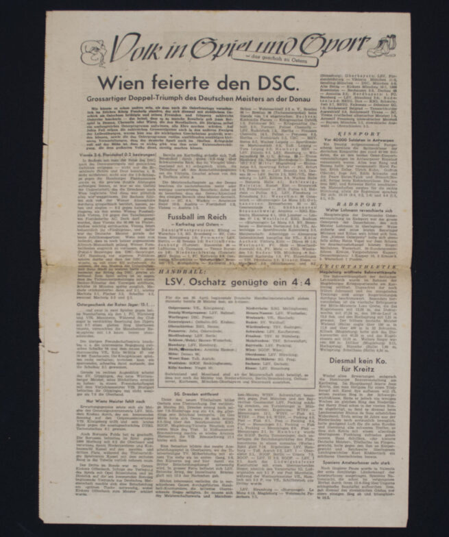 (Newspaper) Die Front - Nachrichtenblatt einer Armee nummer 984 - 12. April 1944
