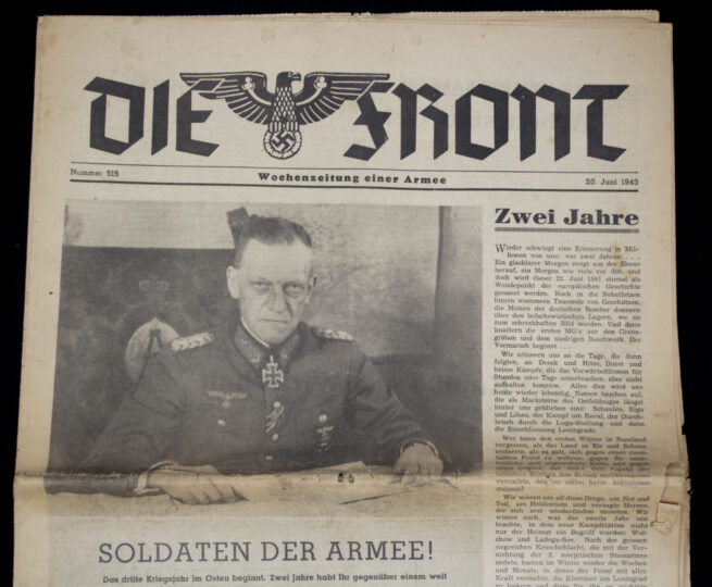 (Newspaper) Die Front - Wochenzeitung einer Armee 20. Juni 1943