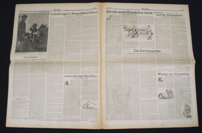 (Newspaper) Die Oase - Feldzeitung der Deutschen Truppen in Afrika (1943) - RARE!