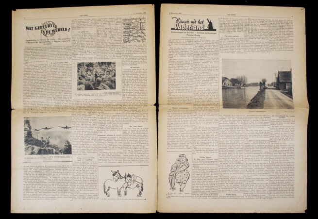 (Newspaper NSB) Van Honk Weekblad voor de Nederlandsche Werkers in Duitschland 3e jrg. Nr. 49 (1943)