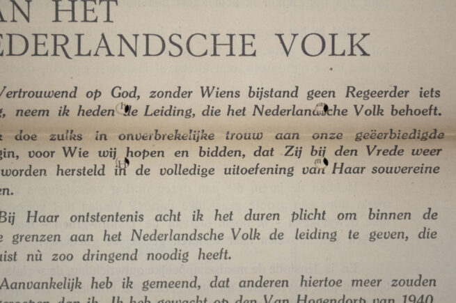(Newspaper) Nationale Eenheid No.1 , 1e Jaargang (1940)