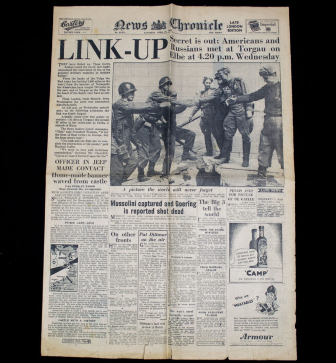 (Newspaper) News Chronicle April 28 (1945)