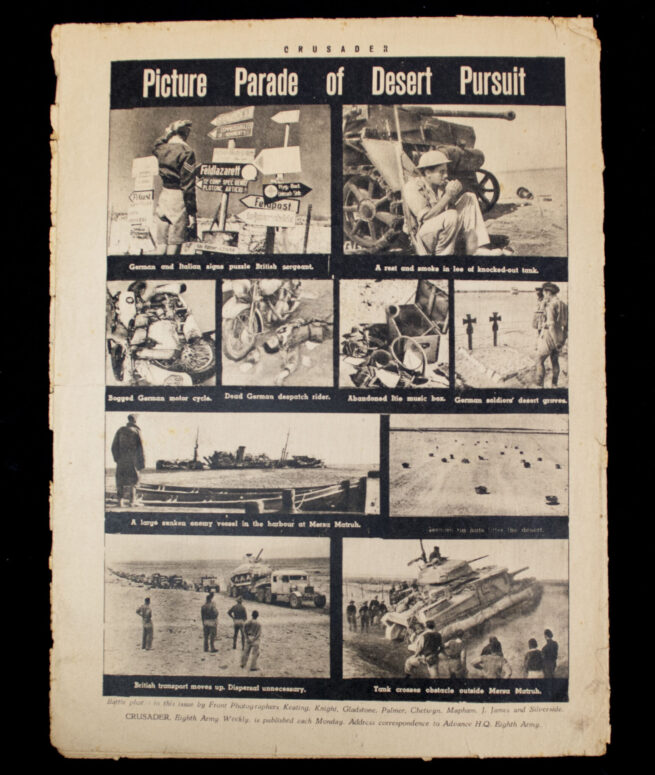 (Newspaper) Tobruk - Eight Army Weekly No.30 Vol.3 (1942)