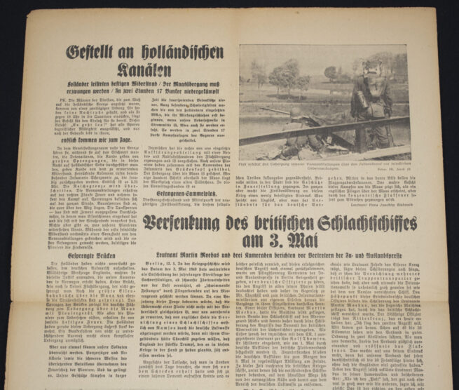 (Newspaper) Westfront Folge 168 Montag, 13 Mai 1940
