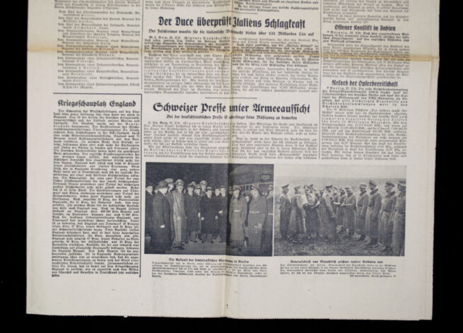 (Newspaper) Der Führer - Hauptorgan der NSDAP Gau Baden Folge 298 (1939)