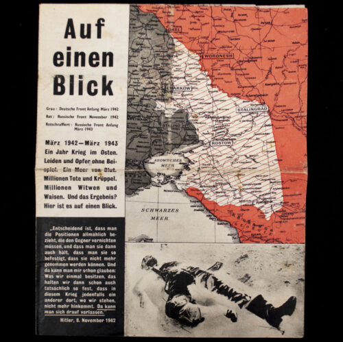 (Pamphlet) Allied anti-German propagand Auf einen Blick