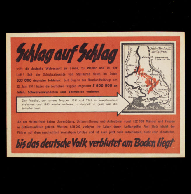 (Pamphlet) Schlag auf Schlag (Allied anti German propaganda) (1942)