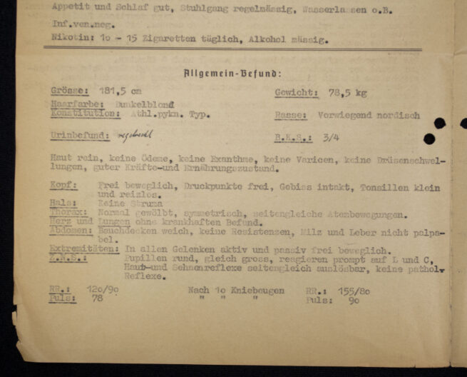 Sanitäts-Inspektion der Waffen SS - SS-Lazarett München-Dachau (1941)