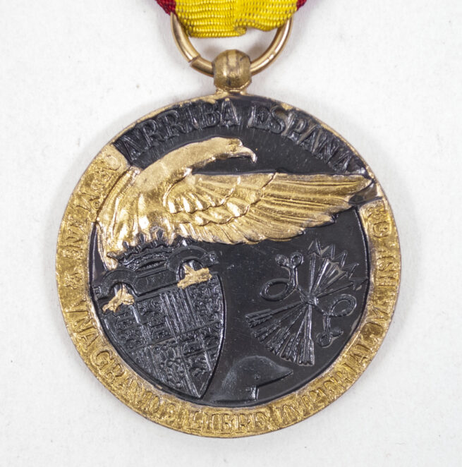 Spanish Civil War medal Legion Condor - Egaña- Medalla de la Campaña + case 1936-1939