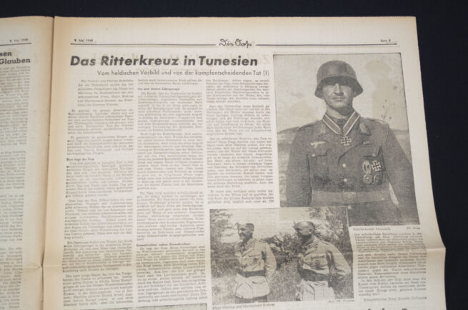 (Newspaper) Die Oase - Feldzeitung der Deutschen Truppen in Afrika (1943) - RARE!