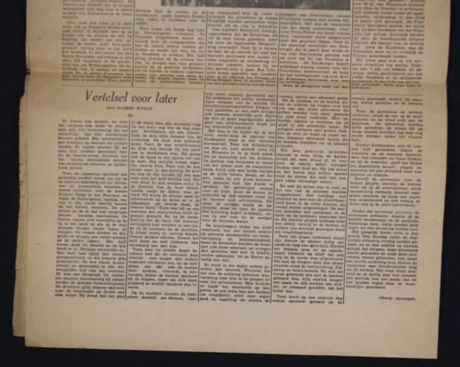 (Newspaper) Het Laatste Nieuws van ver en dichtbij 6 April 1945 (German propaganda!)