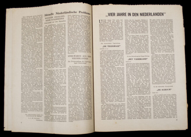 (Magazine) Die Niederlande im Zeitgeschehen - 1. Jahrgang Nr. 2 (1944)