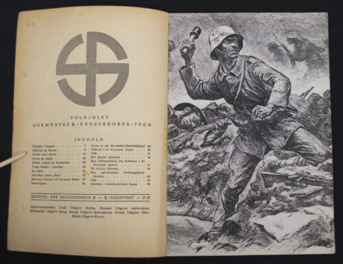 (Danish SS brochure) SS Germansk Budstikke 3. Aargang, Hefte 1 og 2, 1943