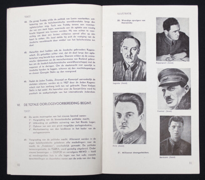 (Brochure NSB) Is het Bolsjewisme een gevaar (1944)