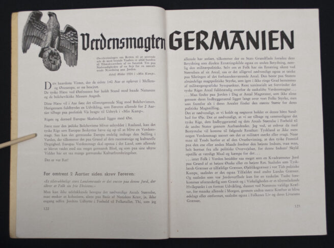 (Danish SS brochure) SS Germansk Budstikke 2. Aargang, Hefte 34, 1941