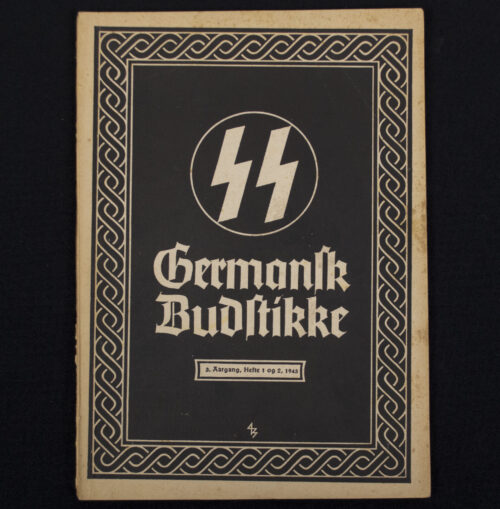 (Danish SS brochure) SS Germansk Budstikke 3. Aargang, Hefte 1 og 2, 1943