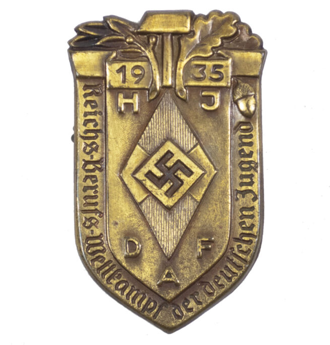 Hitlerjugend (HJ) Reichsberufswettkampf der Deutsche Jugend 1935 abzeichen