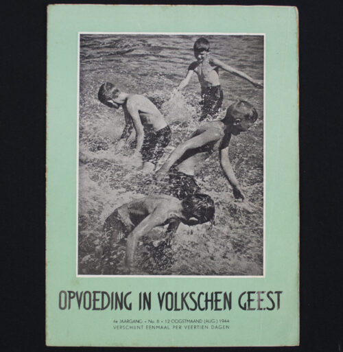 (Magazine) NSB Opvoedersgilde - Opvoeding in Volkschen Geest 4e Jaargang No. 8 (1944)