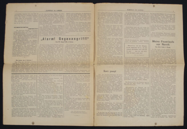 (Newspaper) Kamerad im Norden - Nachrichtenblatt eines Gebirgsjägerregiments (1940)