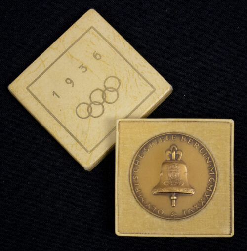 Olympic Games Berlin Olympia 1936 non portable cased plaque