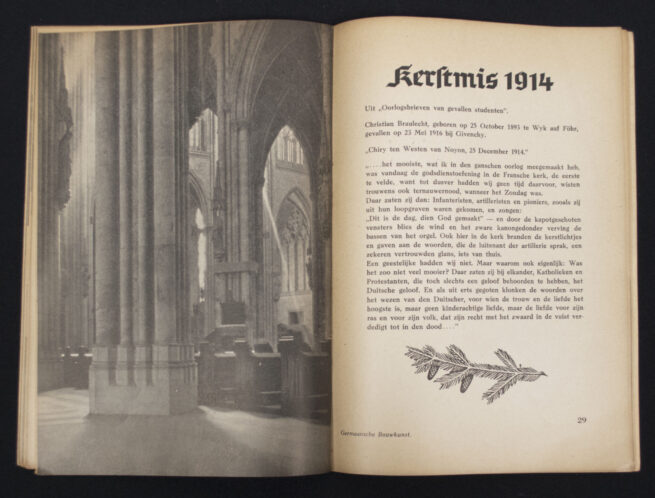 (Dutch SS brochure) Germanische Leithefte - Den Haag . 1941 . Nr. 3 (with Julleuchter article!)