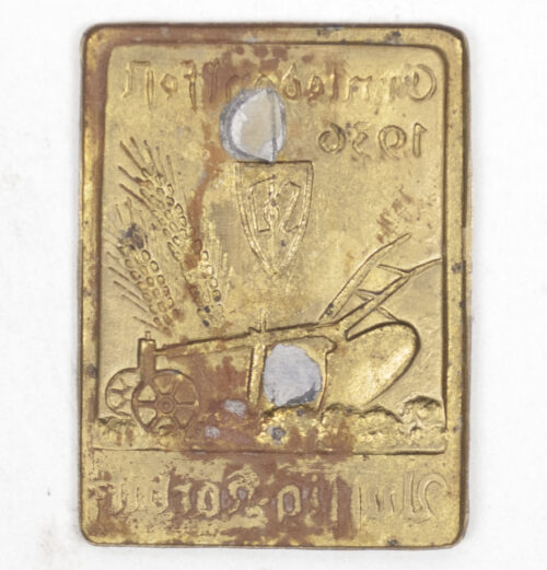 Sudetendeutsche Partei (SDP) Erntedankfest Aussig-Karbitz 1936 abzeichen