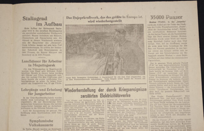 (Newspaper) Tägliche Rundschau 1. Juni. (1945) - Frontzeitung!!!