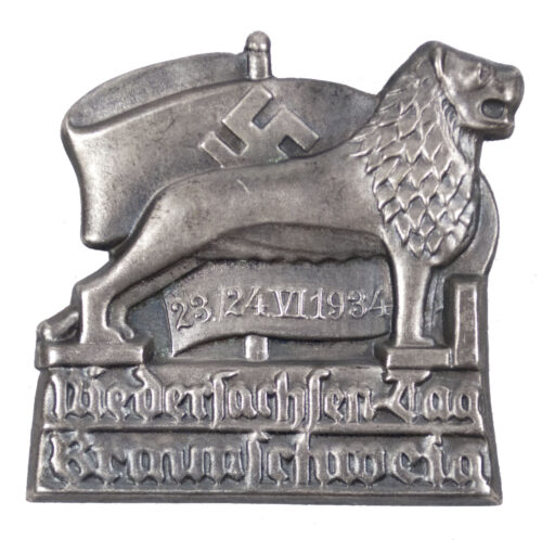 Niedersachsentag Braunschweig 1934 badge