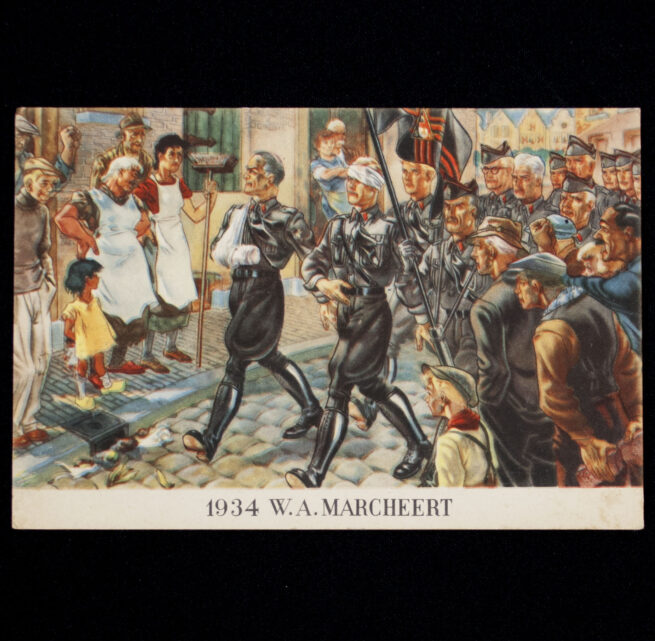 (Postcard) NSB 1934 W.A. Marcheert