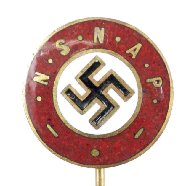 Nationaal-Socialistische Nederlandsche Arbeiderspartij (NSNAP) Rappard Memberbadge (1)