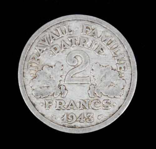 Vichy - Etat Francais - 2 Francs 1943