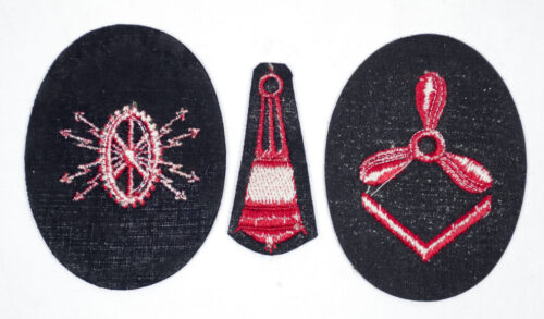 Kriegsmarine (KM) lot career sleeve badges