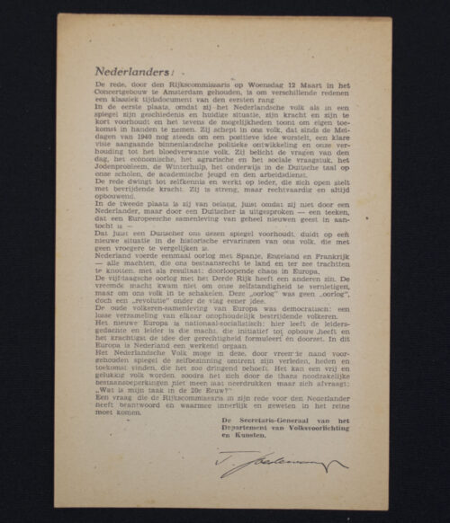 Brochure-Rede-van-den-Rijkscommissaris-Rijksminister-Dr.-Seyss-Inquart-1943