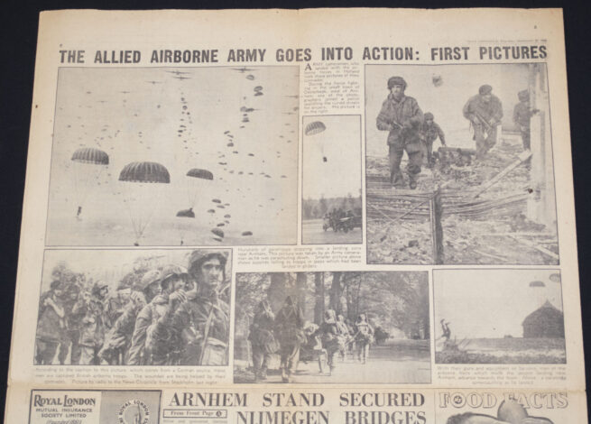 (Newspaper) - Market Garden - News Chronicle - September 28, 1944 - ARNHEM STORY OF 9 HEROIC DAYS