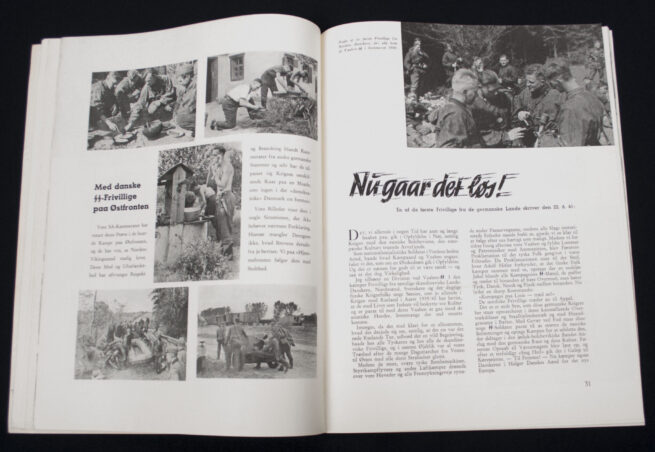 (Denmark) D.N.S.A.P. Magazine Jul I. Norden 1941 - Mint Condition!