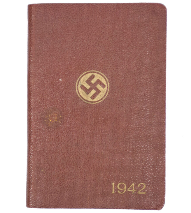 (Denmark) Danish D.N.S.A.P.'s Lomme-Kalender 1942 (RARE!)