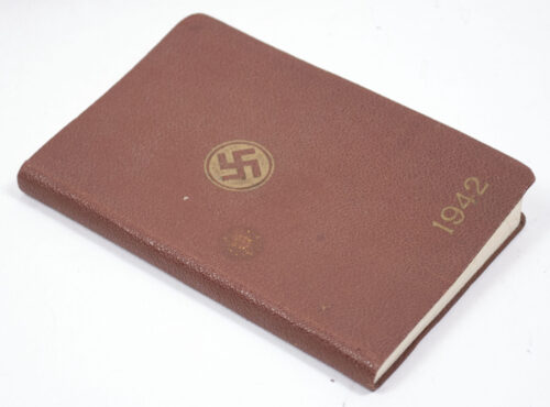 (Denmark) Danish D.N.S.A.P.'s Lomme-Kalender 1942 (RARE!)
