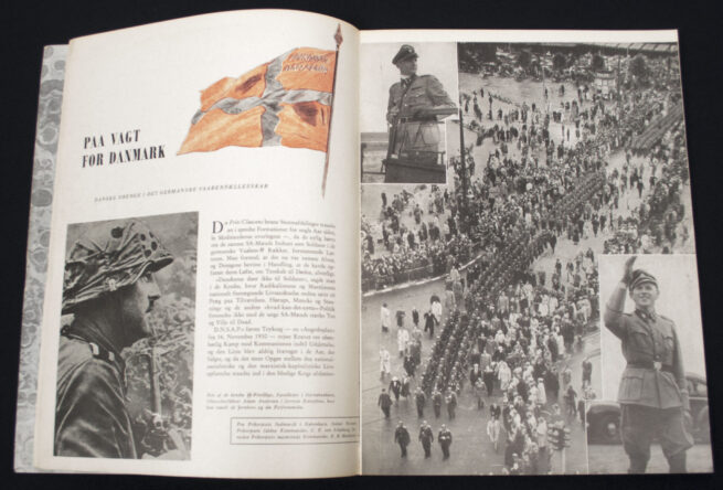 (Denmark) D.N.S.A.P. Magazine Jul I. Norden 1942 - Mint Condition!