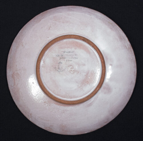 (Plate Teller) Haus des Deutschen Rechts Grundsteinlegung 24.X.36 (by Nymphenburg)