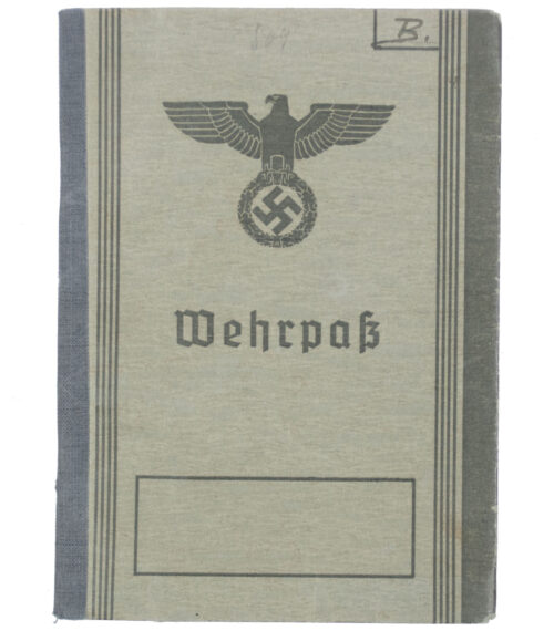 Wehrpass Wehrbezirkskommando Dortmund (1940)