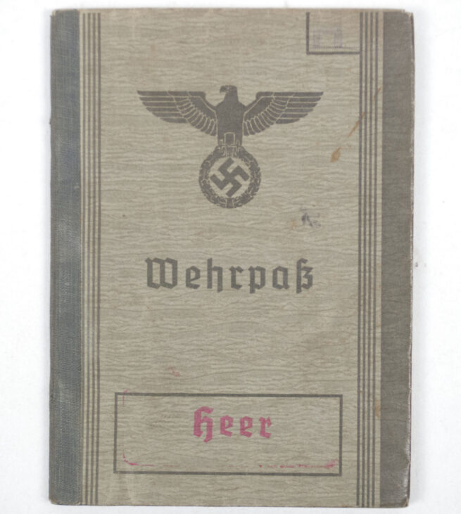 Wehrpass Wehrbezirkskommando Bonn (1943)