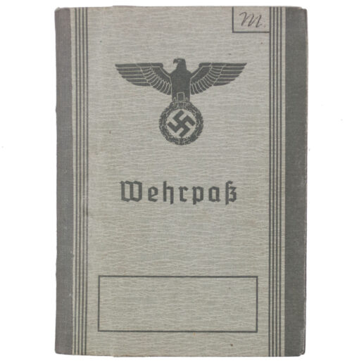 Wehrpass Wehrbezirkskommando Recklinghausen (1940)