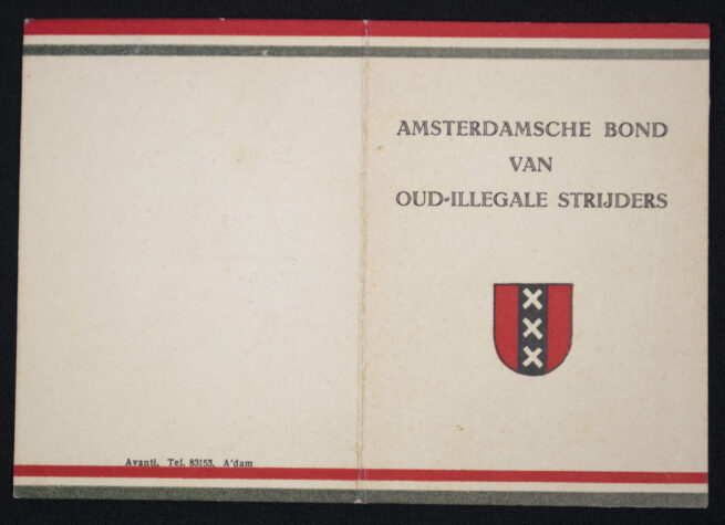 Amsterdamsche-Bond-van-Oud-illegale-strijders-memberpass-with-passphoto-1945