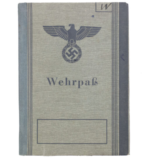 Wehrpass Wehrbezirkskommando LimburgLahn (1943)