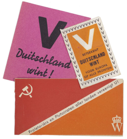 (NSB) Pro-German flyers + closing stamp