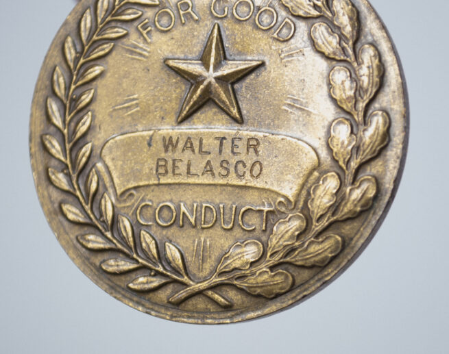 USA Good Conduct Medal named to Walter Belasco