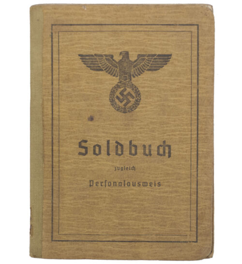 Soldbuch + Wehrpass Bau-Ers.-Batl.G (Last ditch 21. März 1945)