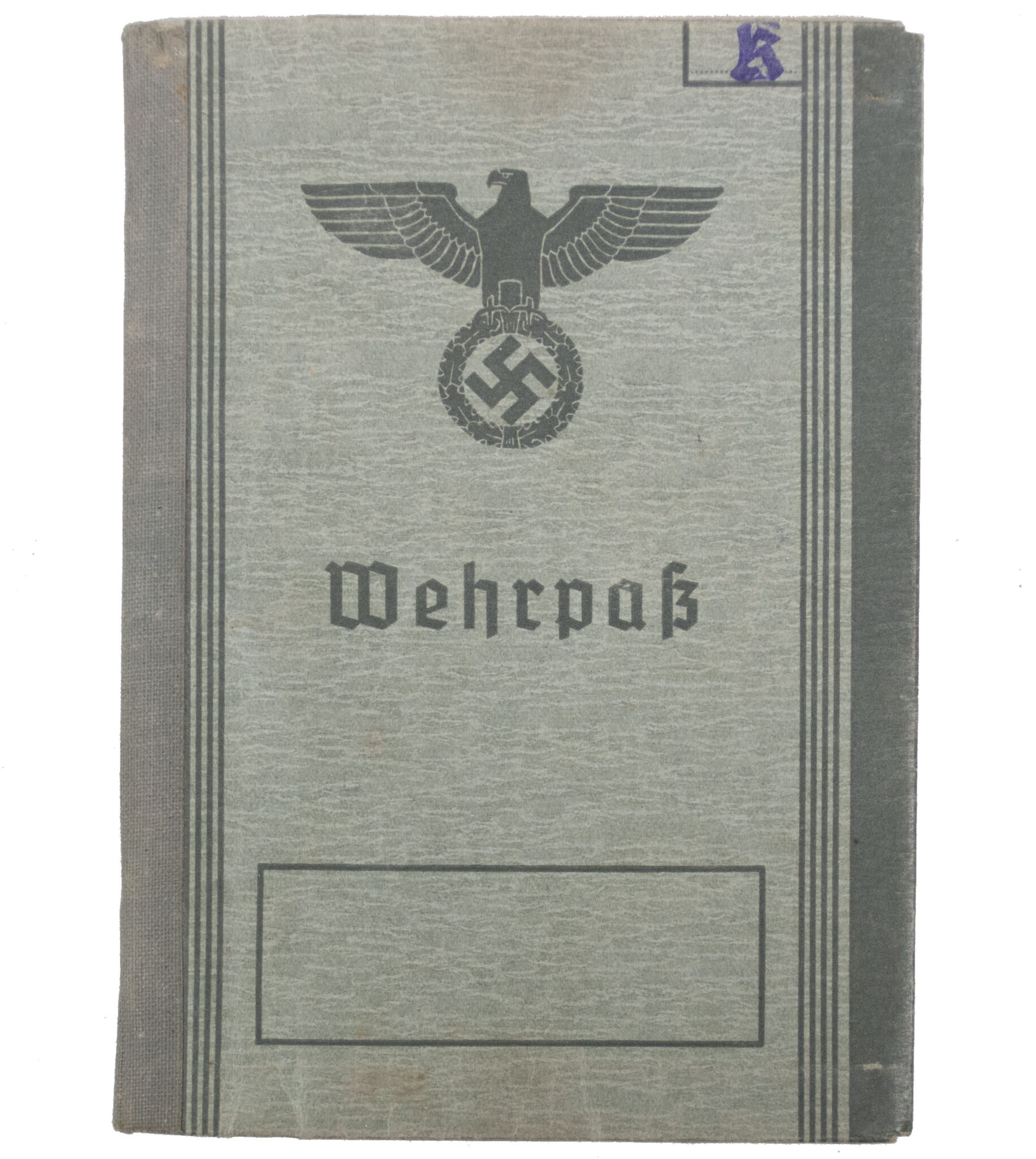 Soldbuch + Wehrpass Bau-Ers.-Batl.G (Last ditch 21. März 1945)