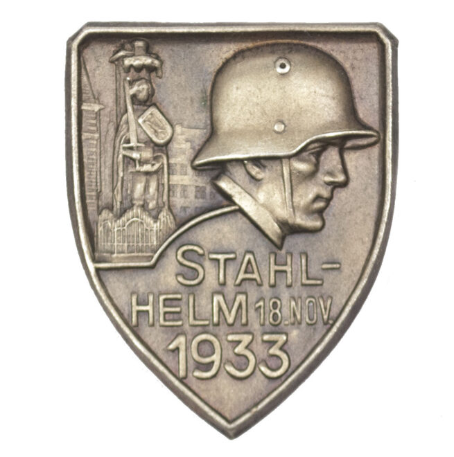 Stahlhelmbund (SHB) Stahlhelm 18.Nov. 1933 abzeichen